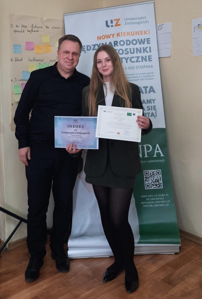 Martyna Zbójniewicz Laureatką Międzyregionalnego Konkursu 5